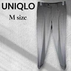 UNIQLO 感動パンツ グレー系 グレンチェック W79×L85 伸縮・速乾