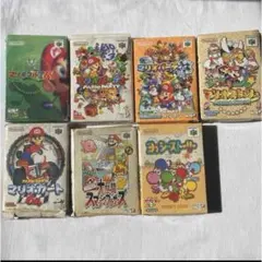 【訳あり】任天堂　ニンテンドー64 マリオ ソフト　まとめ売り 動作確認済