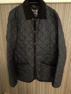 LAVENHAM キルティングジャケット ダークネイビー　38