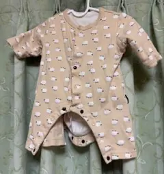 秋冬　肌着付きロンパース　60 長袖