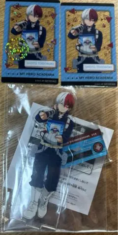 僕のヒーローアカデミア アクリルプレート 轟 焦凍 ヒロアカ　おまけ付き