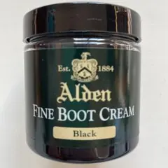 Alden FINE BOOT CREAM Black ブーツクリーム 黒