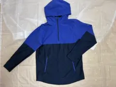 アンダーアーマー アノラックパーカー XXL ブルー×ブラック ハーフジップのサムネイル