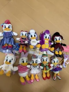 香港Disney 20周年 ドナルド デイジー ぬいぐるみセット - メルカリ