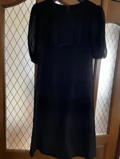 値下げしました(美品)LIUMA高級礼服半袖ワンピースとジャケット２点セット9号