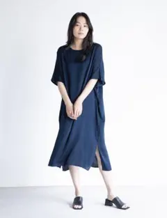 ドレスハーセルフ　サロペット/シルクコットン　未使用　ブラウン SALOPETTE / SILK COTTON - DRESS HERSELF ONLINESHOP / ドレス