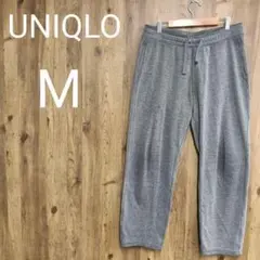 UNIQLO スウェットパンツ グレー 裏ボア イージーパンツ 保温 防寒 M