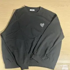 WEGO ウィゴー メンズスウェット グレー トレーナー L 裏ロゴ パイル生地