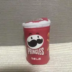 PRINGLES エコバッグ入りポーチ　赤　うましおのサムネイル