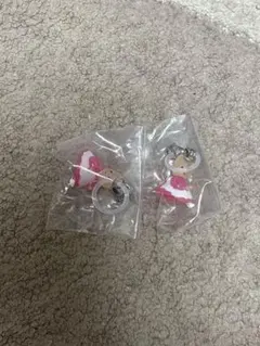 【サンリオ】ゆるっとめじるしアクセサリー マロンクリーム×2