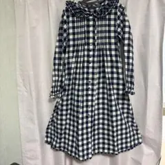 フード付きワンピース