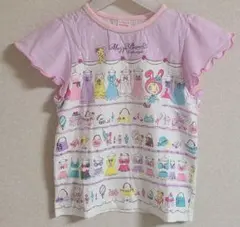 希少 メゾピアノ mezzo piano 半袖 T 平成レトロ ベリエ 120