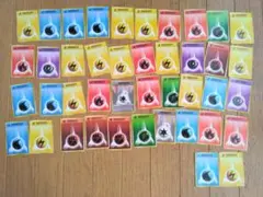 旧裏 エネルギーカード 42枚 まとめ売り 傷あり プレイ用（エネルギーのみ）