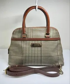 POLO Ralph Lauren 2WAY ハンドショルダーバッグ チェック柄