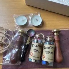 シーリングワックス セット スタンプ 多色