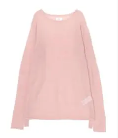 ニット セーター モヘア混シアーニット レディース