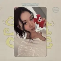 TWICE チェヨン once 5期 韓国 ファンクラブ 限定 トレカ
