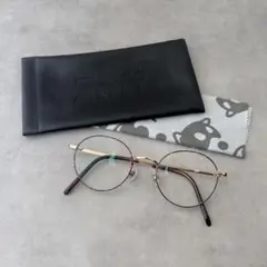 [度なし] Zoff メガネ ボストン型 紫外線カット 美品