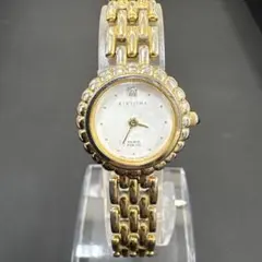 キミジマ☆クオーツ☆時計　1Pダイヤ☆レディース　稼働品☆ 2025年最新】Yahoo!オークション -kimijima 時計(アクセサリー