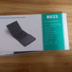 折りたたみ式Bluetoothキーボード