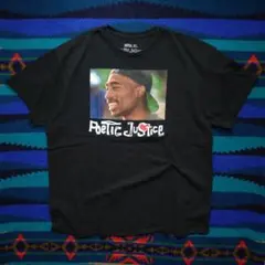 US古着　ポエティック・ジャスティス　2PAC　映画Tシャツ　ラップTシャツのサムネイル