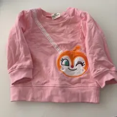 アンパンマン ピンク トレーナー　ドキンちゃん