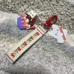 サンリオ はなまるおばけ キーホルダー　タグキーホルダーのサムネイル