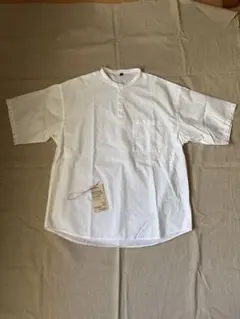 美品★無印良品Cool Touch ヘンリーネック 半袖Tシャツ 海外サイズXS