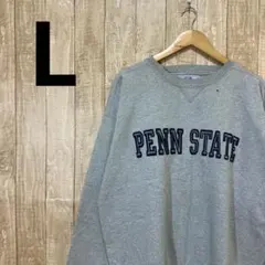 スウェット アメカジ ヴィンテージ トレーナー 裏起毛 グレー 古着 90s
