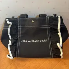 JILL by JILLSTUART フリルトートバッグ 黒