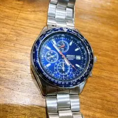 SEIKO クロノグラフ 100M メンズ腕時計 ジャンク 動作未確認