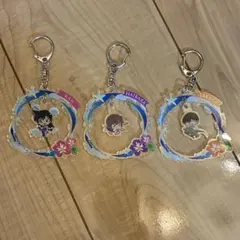 名探偵コナン　サンシャイン水族館　灰原哀　毛利蘭　高木渉　アクリルキーホルダー