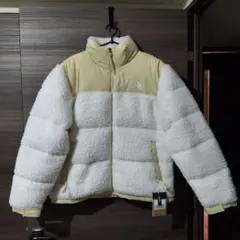 US限定ノースフェイス ヌプシ シェルパ ダウン100%ジャケット