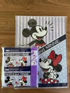 ミッキーとミニー クリアファイルセット