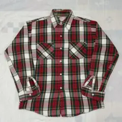 70's BIGMAC Ctton Flannel Check Shirt