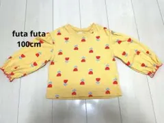 futafuta チューリップ柄 長袖カットソー 100cm
