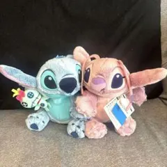 スティッチ エンジェル Disney ディズニー公式 くっつきぬいぐるみ ペア
