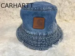 美品！CARHARTT デニム バケットハット　男女兼用