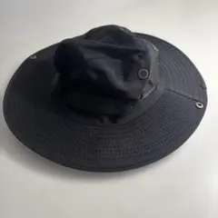ブラック　アウトドアハット