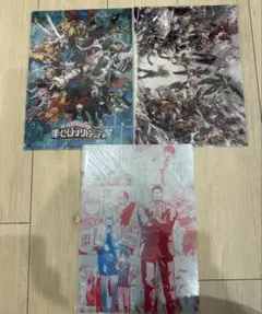 ヒロアカ　原画展　ファイル　3展セット