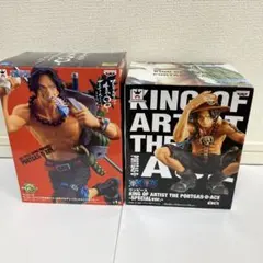 ワンピース　キングオブアーティスト　マニアエース　未開封フィギュア　2種