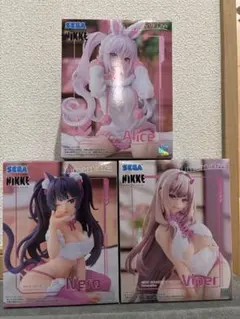 【送料無料】セガ NIKKE アリス ネロ バイパー フィギュア 3体セット