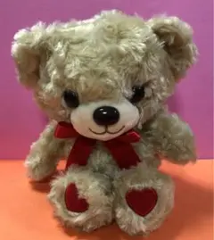 ビックポーチ　ハートフレンズ　ココア