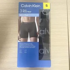 カルバンクライン　ボクサーパンツ　3枚　S