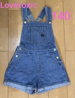 デニムオーバーオール 140サイズ サロペット