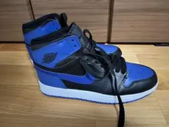 ナイキ　エアジョーダン1 HIGH OG 黒青　ハイ　青/黒 27.0 未使用