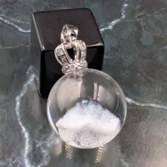 限定品【高品質】幻影の山が宿る！特選ホワイトファントムクォーツ ペンダントトップ