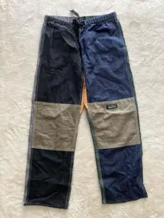 マナスタッシュ コットンヘンプクライミングロングパンツ L クレイジーカラー