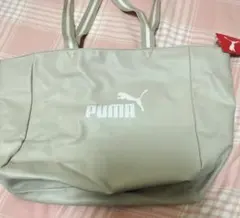 【新品未使用】タグ付　PUMA ベージュ トートバッグ