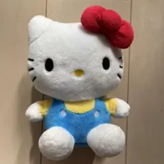 ハローキティ ぬいぐるみ オーバーオール　キティちゃん非売品